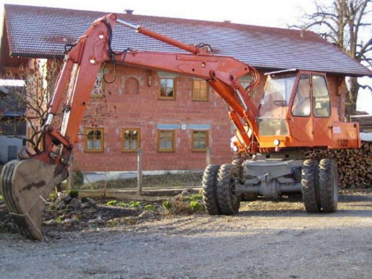 Atlas Weyhausen AB 1302 Wheeled Hydraulic excavator