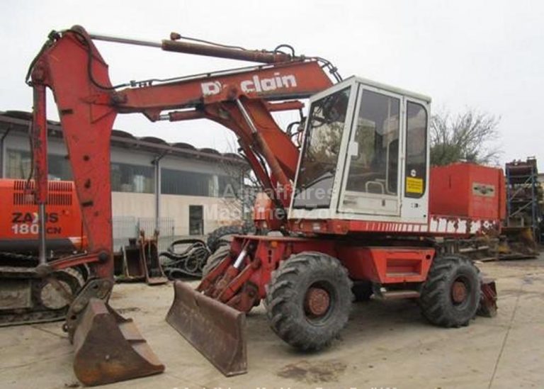 Poclain 81P Wheeled Hydraulic excavator
