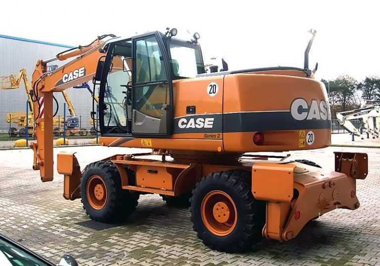 Case WX-185 Wheeled Hydraulic excavator