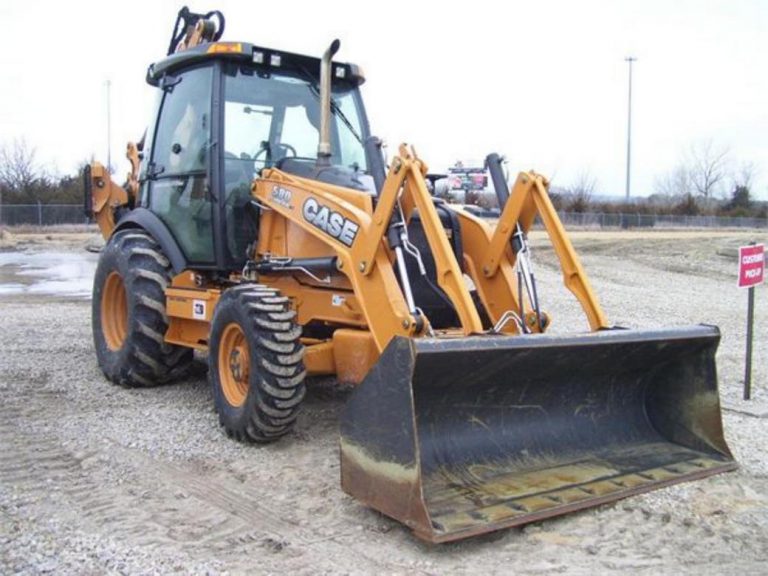 Case 580 Super N WT, Wide Track, Wheeled Hydraulic excavator-loader