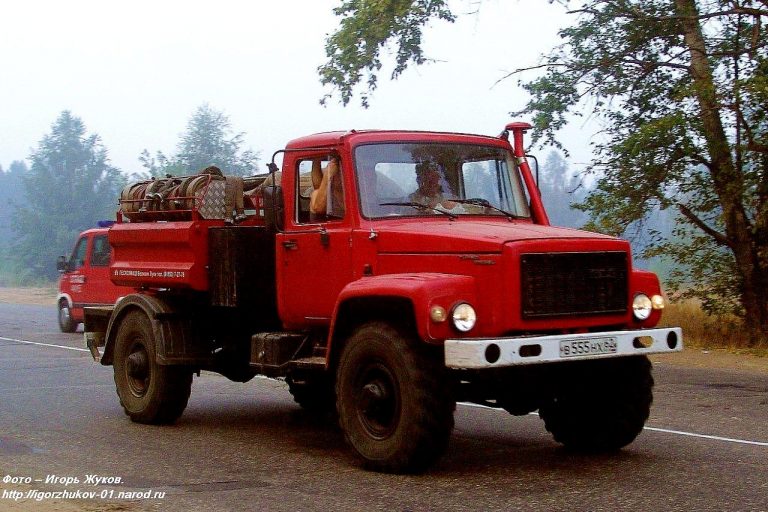 АЦ-1,6-40(33081)-1 ВЛ лесопожарная автоцистерна на шасси ГАЗ-33081