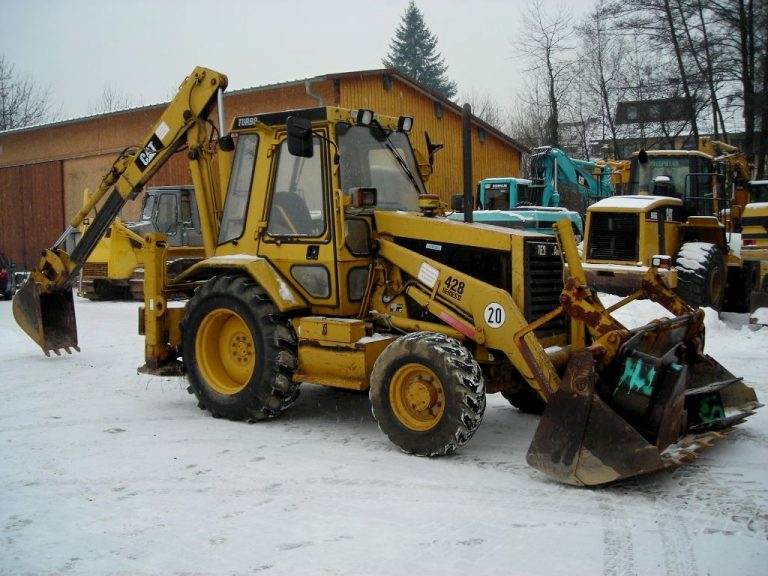 Caterpillar 428 Wheeled Hydraulic excavator-loader