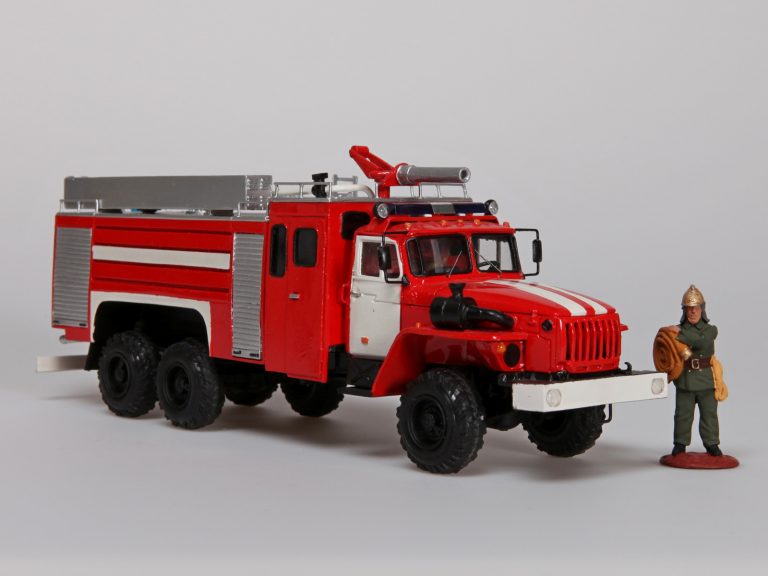 АЦ-7.0-40(4320) ПМ-583 пожарная автоцистерна на шасси Урал-4320-40