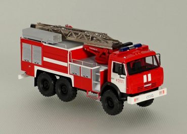 АЦЛ-4/40-22(43118) мод. ПМ-634 пожарная автоцистерна с лестницей на шасси КамАЗ-43118