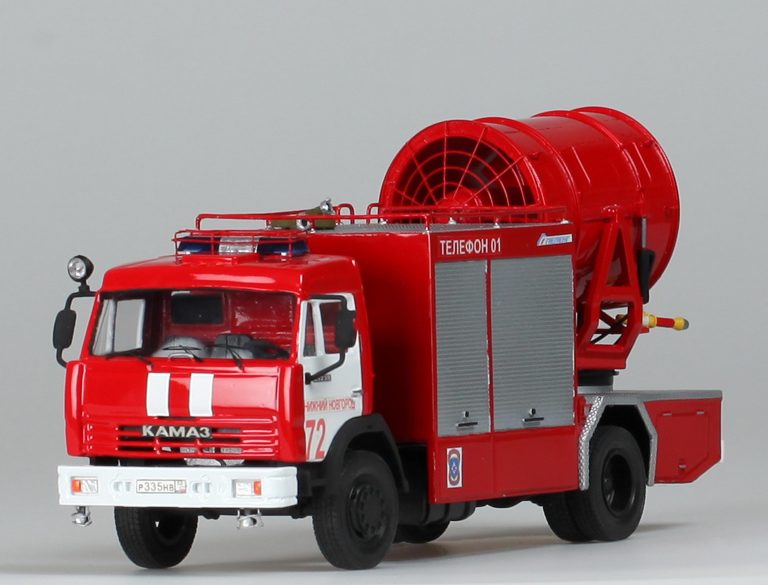 АТВП-1000-150-01 НН автомобиль пожаротушения высокократной пеной с оборудованием для проветривания на шасси КамАЗ-43253-А3