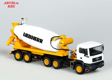 Liebherr HTM 1204 truck mixer with truck tractor MAN TGA 26.480