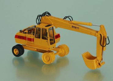 Broyt X31 Wheeled hydraulic excavator