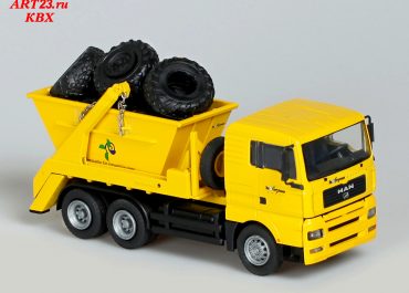 MAN TGA 26.430 FVL-KO «Hofmann denkt» truck with device Georg GAK 1445 TKS