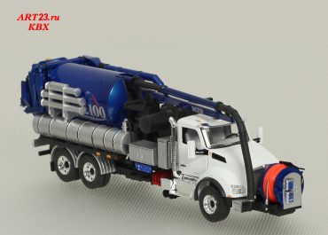 Vactor 2100 Plus PD Canal vehicle on the chassis Kenworth T80