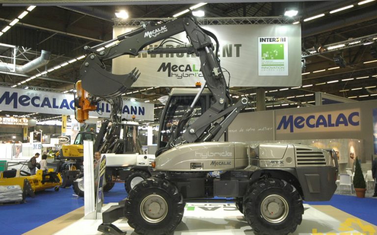 Mecalac 12 MTX multifunction Wheeled excavator