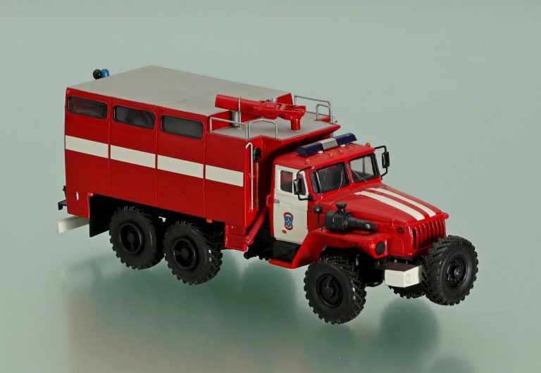 АР-2(55571) пожарный рукавный автомобиль на шасси Урал-55571-30