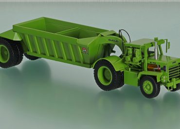 Euclid B-70 Mining dump Truck from tractor Euclid 49LDT