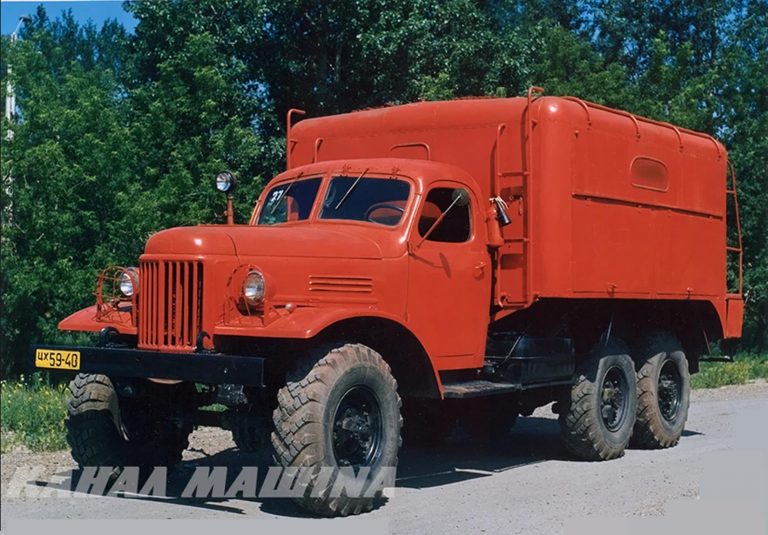ПМР-43М, он же АРП-2,2 (157) модель 43М, пожарный рукавный автомобиль для прокладки рукавных линий на ходу на шасси ЗиЛ-157К