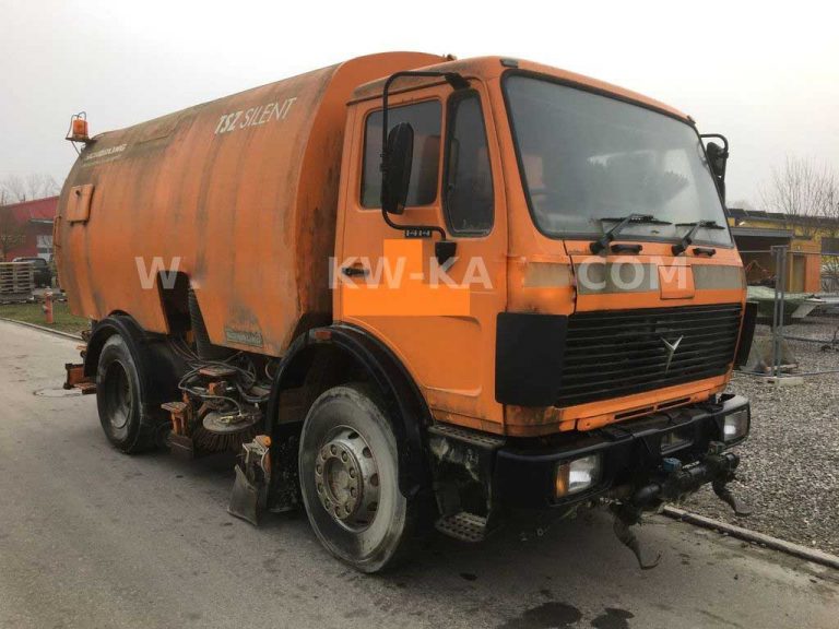 Schörling TSZ-W Silent sweeper with Truck bunker on the chassis Mercedes-Benz NG 1414KO