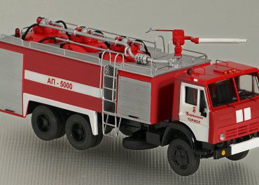 АП-5000-40(53213) модели ПМ-567 пожарный автомобиль порошкового тушения на шасси КамАЗ-53213