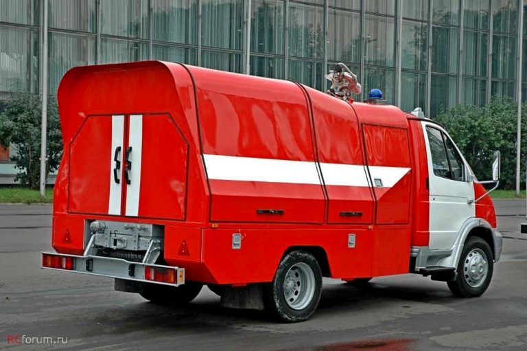 АПП-1,8-15(33104)-87ВР опытный пожарный автомобиль первой помощи лёгкого класса на базе ГАЗ-33104 «Валдай»