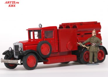 Пожарный автомобиль газодымозащитной службы (АГДЗС) на шасси ЗиС-6