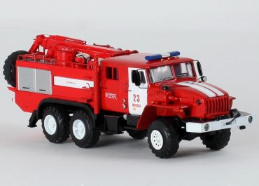 АЦТ-3-40-10 (5557) мод. ПМ-630 пожарная автоцистерна технической службы на шасси Урал-5557