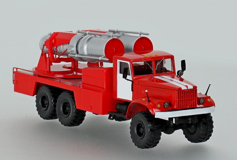 АГВТ-200 пожарный автомобиль газоводяного тушения на шасси КрАЗ-255Б