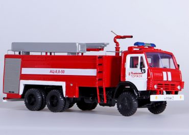 АЦ-8.8-50 (53229) модель ПМ-575 объектовая пожарная автоцистерна на шасси КамАЗ-53229