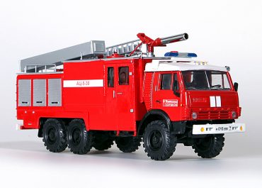 АЦ-5-30 (43118) ПМ-555 опытная автоцистерна пожарная на шасси КамАЗ-43118
