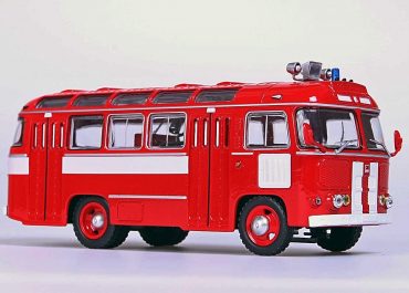 Пожарный оперативно-штабной автомобиль на базе автобуса малого класса ПАЗ-672