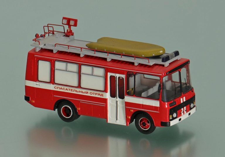 АСА-16 (3205) пожарный аварийно-спасательный автомобиль на базе пассажирского автобуса ПАЗ-3205