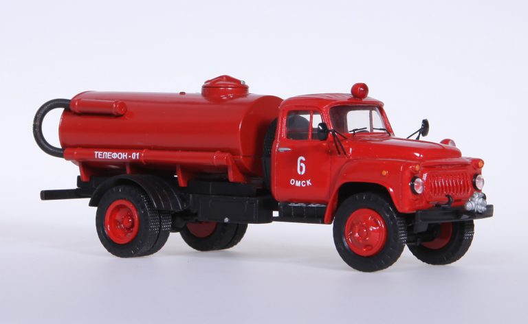 АЦУ-10(53А) упрощённая пожарная автоцистерна для сельской местности на шасси  ГАЗ-53А