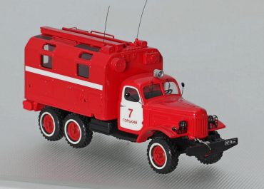 ППУ(157) пожарный передвижной пункт управления и связи на шасси ЗиЛ-157К с кузовом К66У1Д