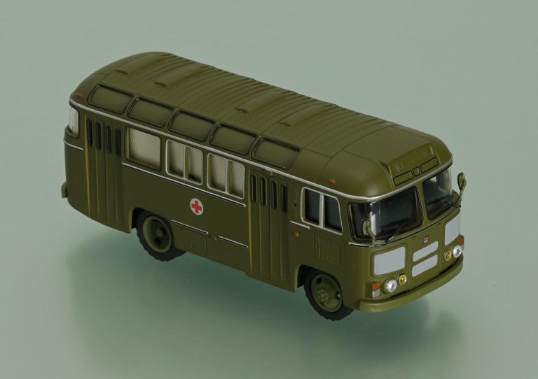 ПАЗ-672М войсковой санитарный автобус