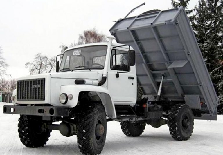 ГАЗ-САЗ-25061-10 сельскохозяйственный самосвал на шасси ГАЗ-33081 «Садко» 4х4