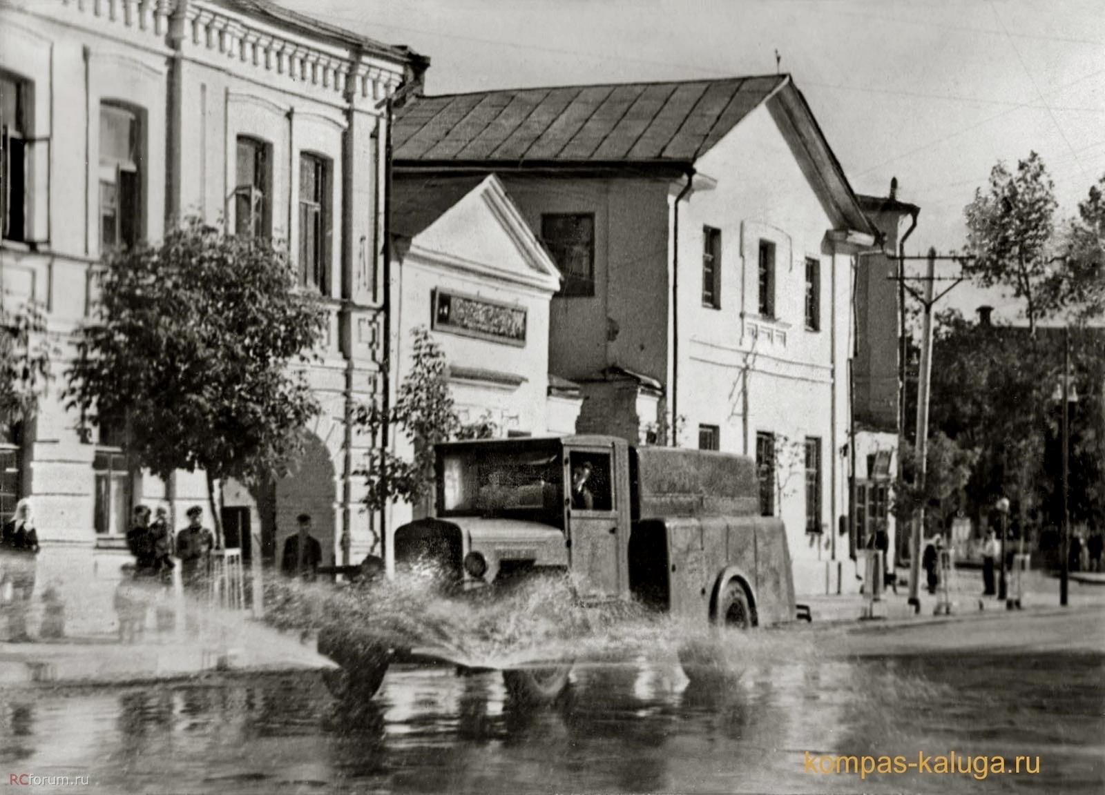 ПМ-6 поливочно-моечная машина с цистерной на шасси ЗиС-5 — Каталог К.В.Х.