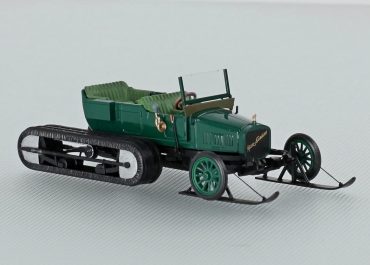 Руссо-Балт модели C 24/30 HP, шасси №21 Серия IV 1911-12 год выпуска, полугусеничный автомобиль с движителем А. Кегресса
