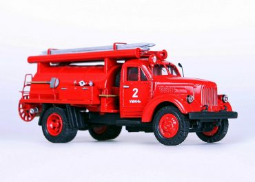 Пожарная автоцистерна упрощённая для сельской местности на шасси УралЗиС-355М