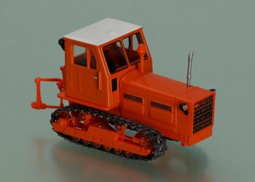 Т-4А гусеничный трактор 4-го тягового класса сельскохозяйственного назначения для работ на тяжелых почвах