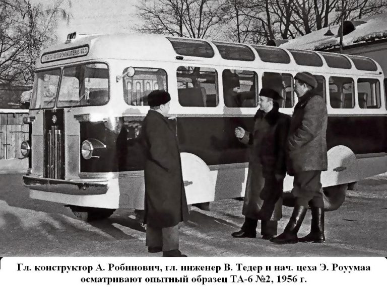 ТА-6 опытный автобус малого класса для пригородного сообщения на шасси ГАЗ-51И