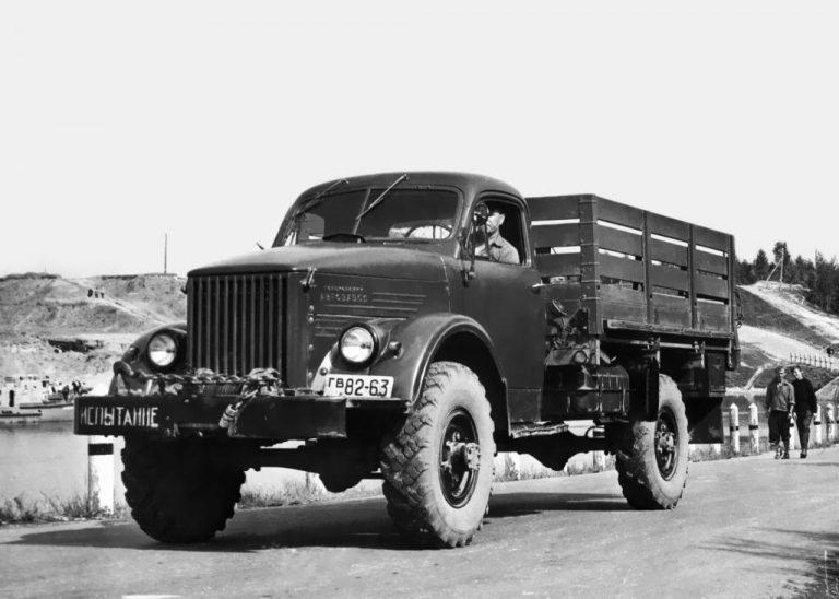 ГАЗ-63А 4х4 бортовой грузовик повышенной проходимости