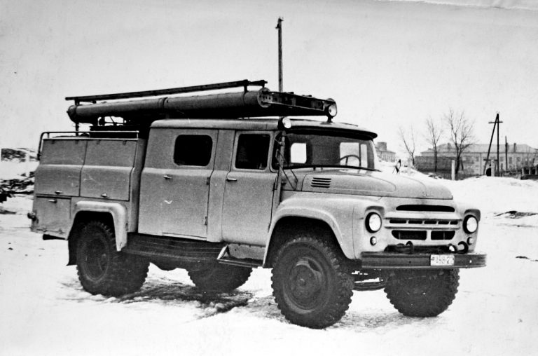 АН-30(130)-64А, он же модель ПМЗ-64А, пожарный автонасос на шасси ЗиЛ-130