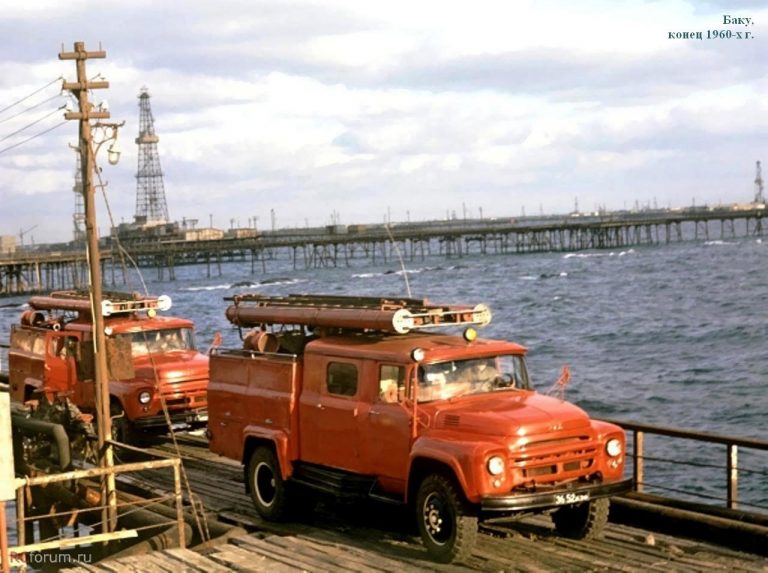 АН-30(130)-64А, он же ПМЗ-64А, пожарный автонасос на шасси ЗиЛ-130