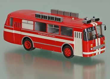 АС-5 пожарный автомобиль связи и штаба пожаротушения на базе автобуса общего назначения ЛАЗ-695Н «Львов»