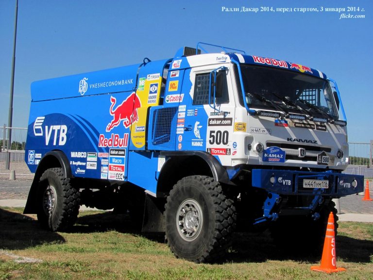 КамАЗ-4326-9 VK, ГРЗ н441ум 116, зав. №712 4х4 автомобиль команды «КамАЗ-мастер» для ралли Дакар 2014