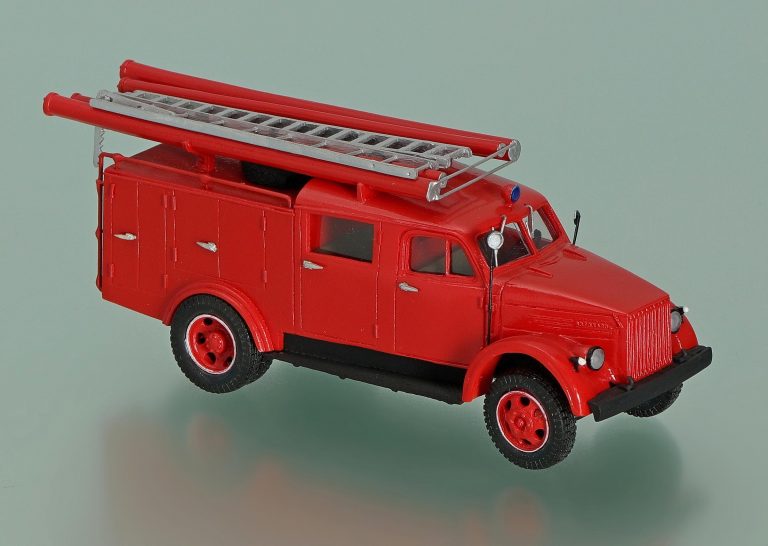 ПМГ-6(51), после модернизации, она же АЦ-25 мод. 6, пожарная автоцистерна на шасси ГАЗ-51/51А
