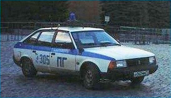 Москвич-21418 «Патруль» автомобиль со специальным оборудованием для патрульно-постовой службы ГУВД г. Москвы