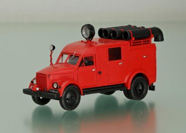 АГДЗС, автомобиль газодымозащитной службы на базе автонасоса ПМГ-5 на шасси ГАЗ-51