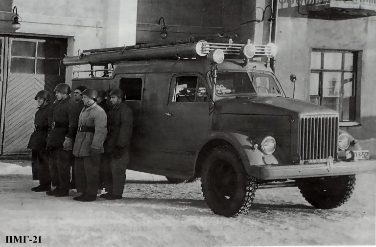 ПМГ-21, она же АН-20(51) мод. 21 пожарный автонасос на шасси ГАЗ-51