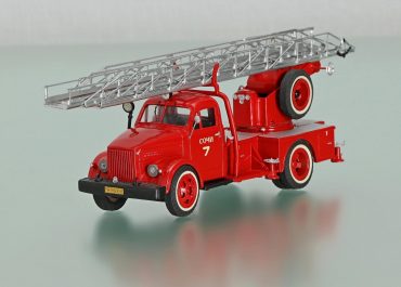 Пожарная автолестница на шасси ГАЗ-51А