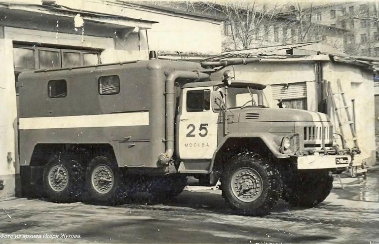АР-2(131) мод. 133 пожарный рукавный автомобиль на шасси ЗиЛ-131
